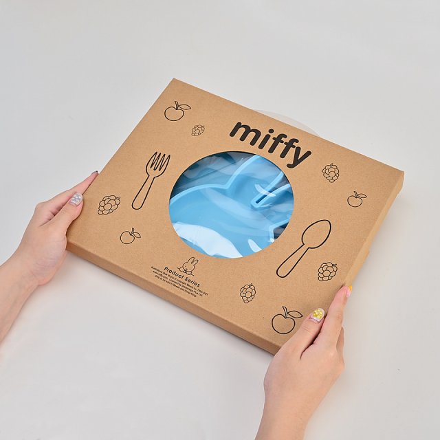 【Miffy米飛】隔熱止滑立體矽膠餐墊